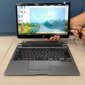 (F05)Laptop Desain Fujitu 2in1 i5 Gen6 RAM 4GB SSD Ada pen bawaan