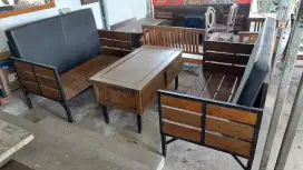 Kursi kayu jati teras