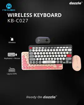 Keyboard Mikuso KB-C023 Wireless