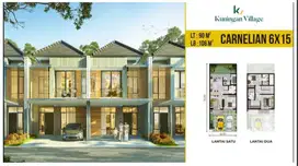DISEWAKAN RUMAH KUNINGAN VILLAGE UK 6X15 KOSONGAN