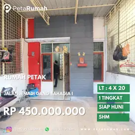 Dijual rumah jalan jemadi gang bahagia 1 daerah krakatau