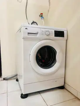 LG MESIN CUCI FM1208N3W FRONT LOAD 8KG 100% ORI NEGO