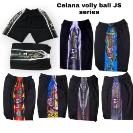 Celana voli jahit samping futsal samping print