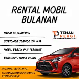Gak keluar biaya tambahan, rental bulanan bebas urus bengkel!