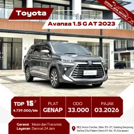 TOYOTA AVANZA 1.5 G AT 2023