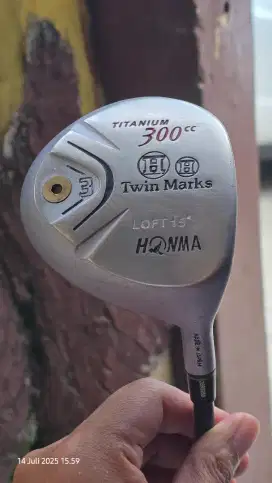 Paket 3 Wood Honma Classic Premium — Driver, 3W, 5W