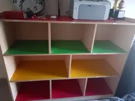 Rak Buku 3 tingkat, 8 sekat by Informa