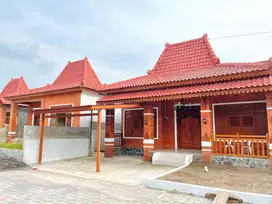Rumah Jawa Joglo Etnik 1 Unit Terakhir, Posisi Hook Dekat Taman!