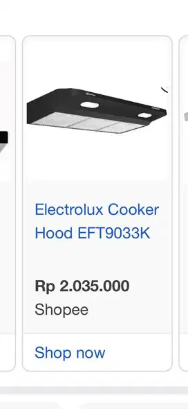 Cooker Hood Electrolux EFT9033K