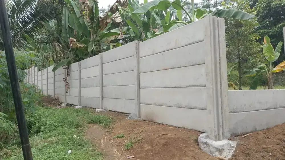 Pagar Beton 160cm (4susun)