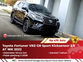 [ GARANSI 1TH ] Toyota Fortuner VRZ GR Sport 2.8 Kicksensor 2022 2023