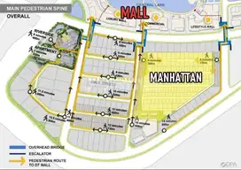Manhattan Uk 800m2 20x40 Kavling Pik2