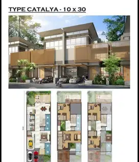 Dijual Rumah Cluster The Chopin Signature Boulevard Uk 10x30 Pik