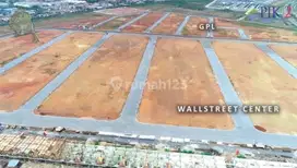 Dijual Kavling Komersil Wallstreet pik2 uk 400m2