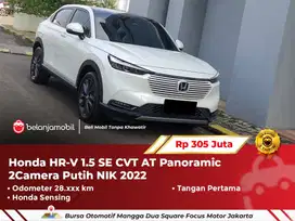 [ WARRANTY ] Honda HR-V HRV HR V 1.5 SE CVT AT 2Camera Putih 2022/2023