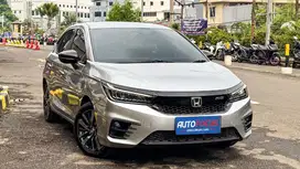 Honda City 1.5 RS AT HB Hatchback 2022 Abu Silver Metalik Low km 17rb