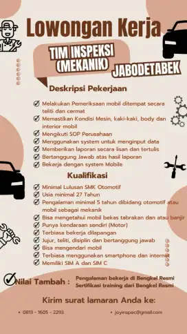 Loker Tim inspeksi (mekanik)