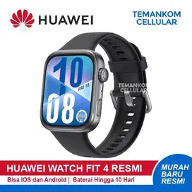 Huawei Watch Fit 4 Black 2025 Baru Smartwatch
