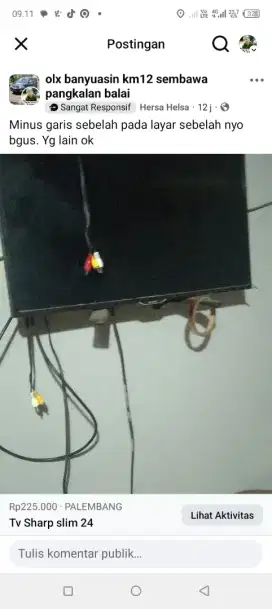 Tv Sharp slim 24