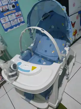 Baby chair, Baby multifunctional, kids bouncer,kursi makan,ayunan bayi