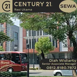 DISEWAKAN RUKO 3 LANTAI POSISI HOEK DI KOTA WISATA CIBUBUR