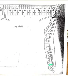 JUAL LANGKA TANAH KAVLING GRAHA FAMILY LONG GOLF VIEW LUAS 1000 BLOK E