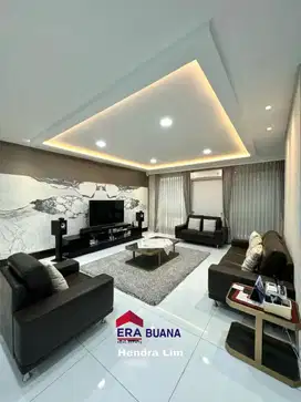 Rumah PIK 1 BGM Flamboyan Uk 10x18 Furnished Selatan 9,8M Bs Kpr