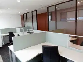 SEWA KANTOR DI JAKARTA PUSAT TANAH ABANG 250M2 FURNISH 320K NEGO