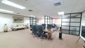 Sewa kantor di Jakarta wisma Kodel 173M² furnish 170k Nego
