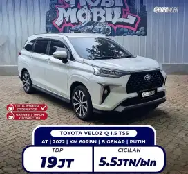 Unit : All New Veloz Q 1.5 TSS AT Pmk 2023
