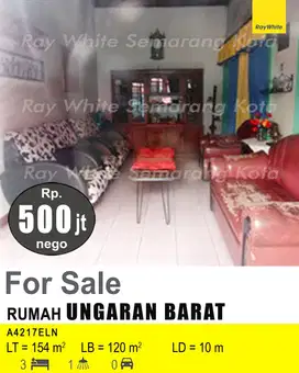 DIJUAL RUMAH DI UNGARAN BARAT A4217