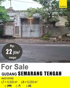 DIJUAL GUDANG DI SEMARANG TENGAH A4125