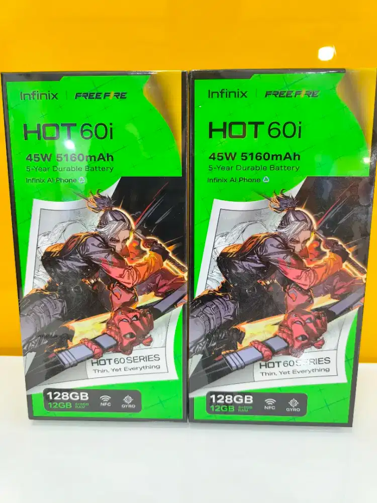 Infinix Hot 60i Ram 12/128 New Promo