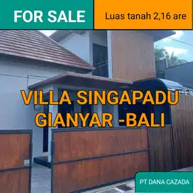 VILA SINGAPADU GIANYAR 216M2
