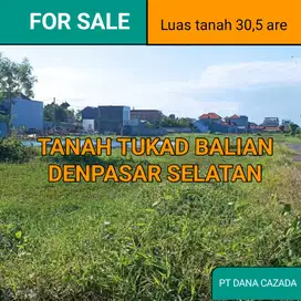 TANAH TUKAD BALIAN DENPASAR 30,5 ARE