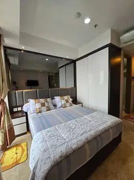 Disewa Apartemen Gold Coast Pik studio, full furnished interior, sea v