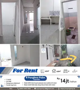 Disewakan Rumah Murah!!! Siap Huni di Panglima Polim, Cipondoh