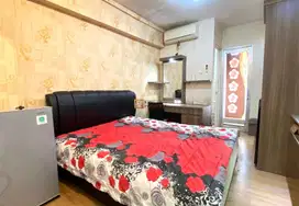 Studio Cozy 21m² Full Furnished View Kota Tower Depan Green Bay Pluit