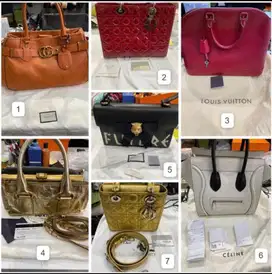 Preloved Tas Dior, Gucci