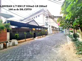 Rumah Labuhan sebelah Balairung UPGRIS 1 Dr Cipto/Sidodadi Semarang