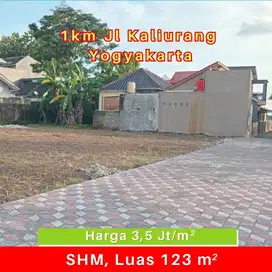Tanah Jogja 1Km Lapangan Sepakbola Gadingan Kaliurang SHM Pekarangan
