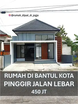 Rumah dekat RS PKU Muhammadiyah di Bantul Kota Jogja Selatan Siap Huni