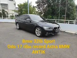 17 RIBU Bmw 320i sport hitam seperti baru full spek terawat sekali