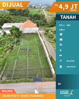 Dijual Tanah Kavling Selangkah ke Suhat di Jl KH Yusuf Malang
