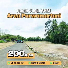 Area Purwomartani Tanah Jogja SHM Murah