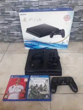 PS4 Ori slim normal fullset Poris cipondoh