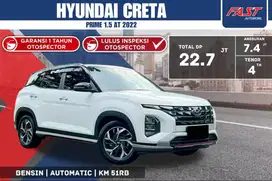 HYUNDAI CRETA PRIME 2022 TWO TONE 1.5 AT PANORAMIC KM.51RB PJK PJG#F6S