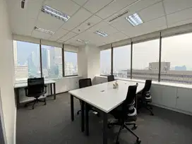 Sewa Kantor Fully Furnished 8 - 10 Pax di Menara Cakrawala Thamrin