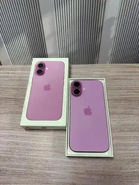 Iphone 16 128gb pink fullset resmi