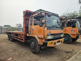 Mitsubishi fuso 6x2 SL tronton bak besi long sasis 9.5 M thn 2014